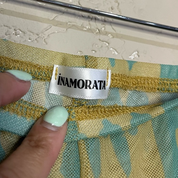 INAMORATA Emily Ratajkowski | Sheer Pants Size: Small - Picture 4 of 5